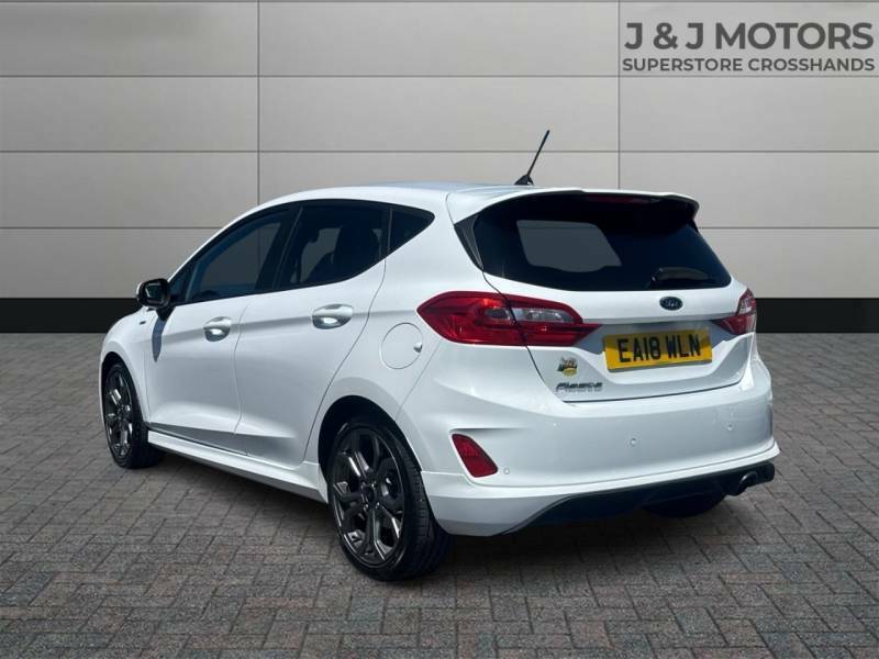 Ford Fiesta 1.0 Ecoboost 140 St-line - 2018 18 EA18WLN White #5