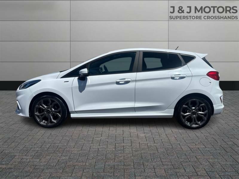 Ford Fiesta 1.0 Ecoboost 140 St-line - 2018 18 EA18WLN White #4