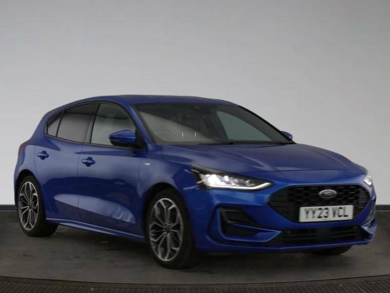 Ford Focus 1.0 Ecoboost Hybrid Mhev 155 St-line X Blue