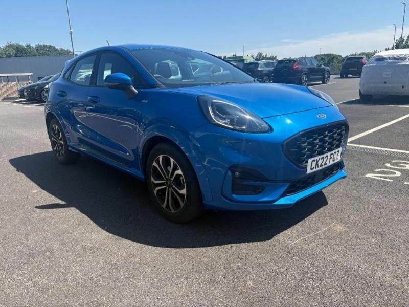 Ford Puma 1.0 Ecoboost Hybrid Mhev St-line Dct Blue