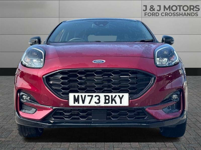Ford Puma 1.0 Ecoboost Hybrid Mhev Vivid Ruby Edition Red #2