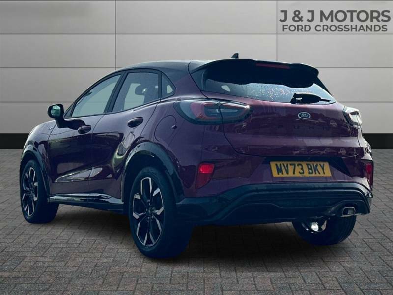 Ford Puma 1.0 Ecoboost Hybrid Mhev Vivid Ruby Edition Red #5