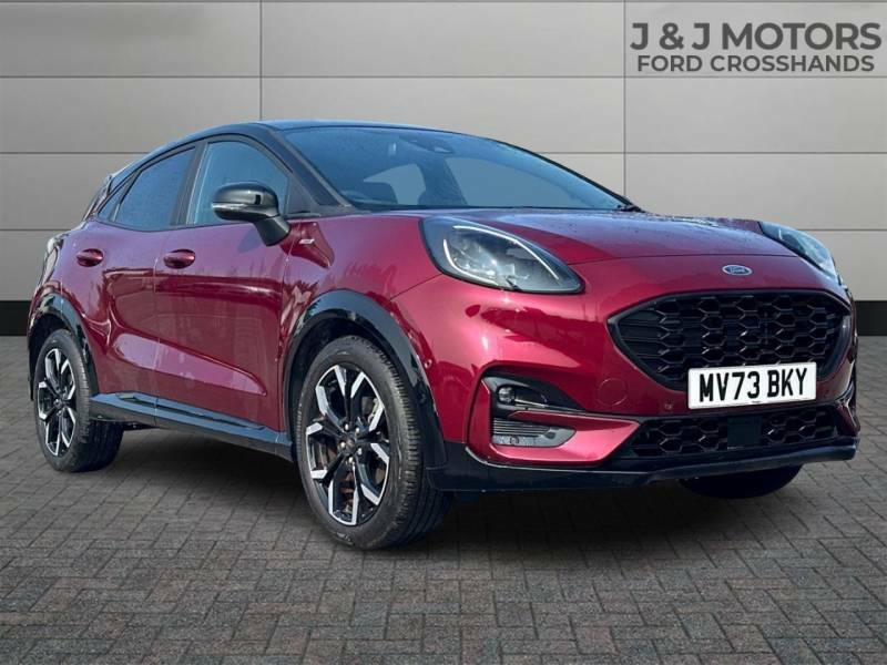 Ford Puma 1.0 Ecoboost Hybrid Mhev Vivid Ruby Edition Red