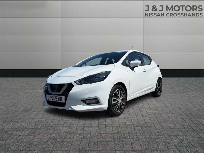 Nissan Micra 1.0 Ig-t 92 Acenta White #3