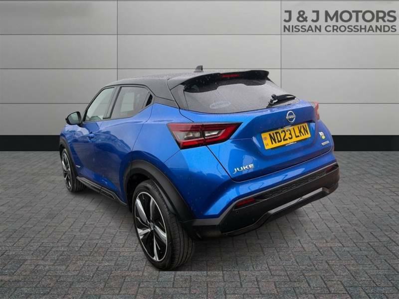 Nissan Juke 1.6 Hybrid Tekna Blue #5
