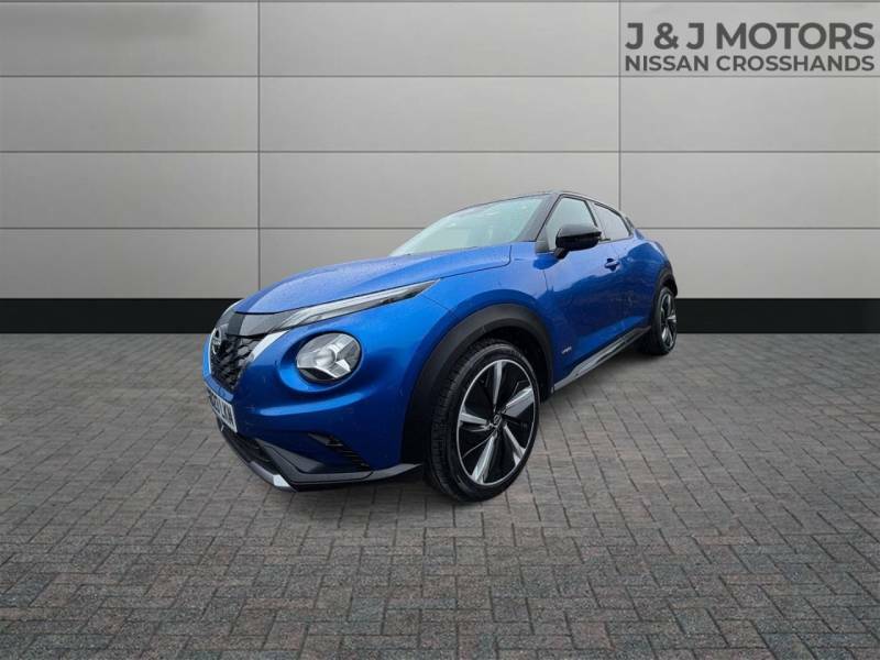 Nissan Juke 1.6 Hybrid Tekna Blue #3