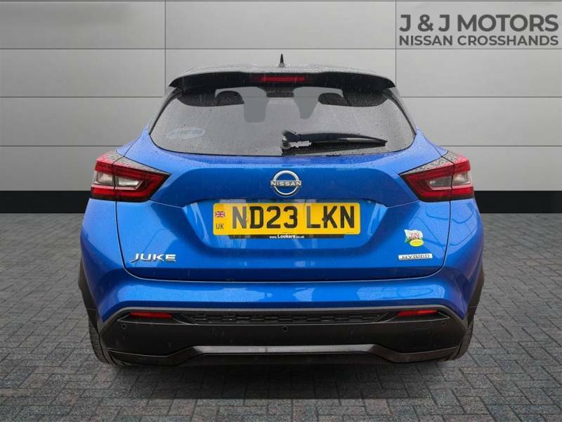 Nissan Juke 1.6 Hybrid Tekna Blue #6