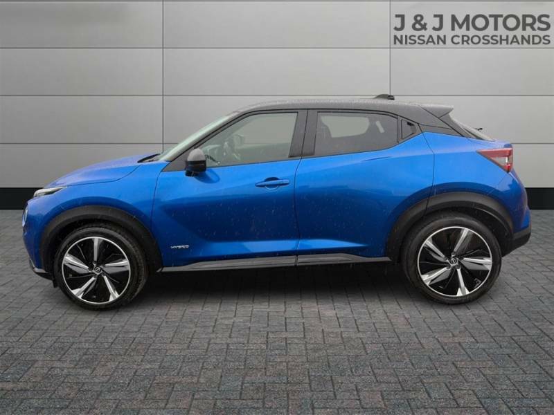 Nissan Juke 1.6 Hybrid Tekna Blue #4