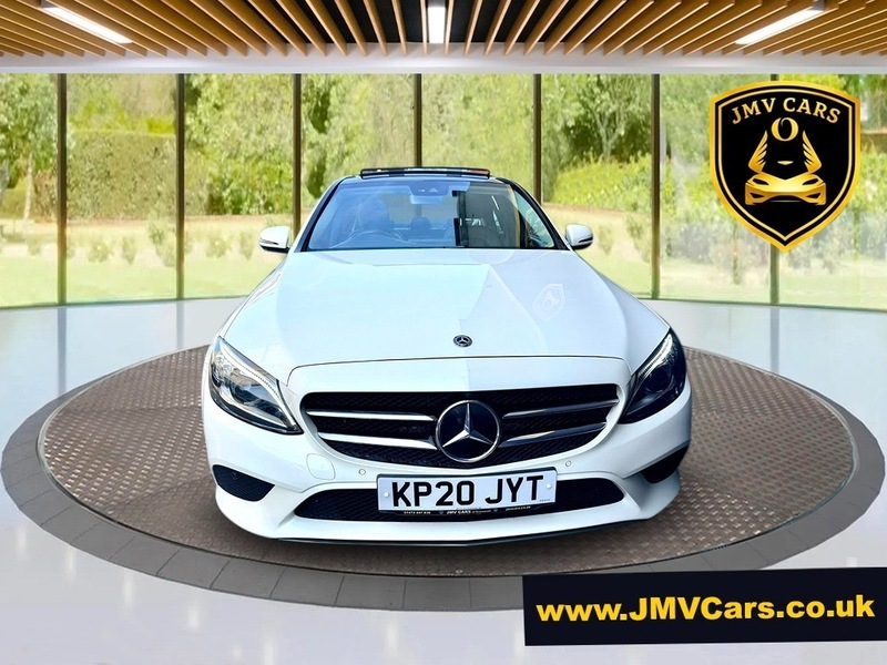 Mercedes-Benz C Class C 220 D Sport White #3