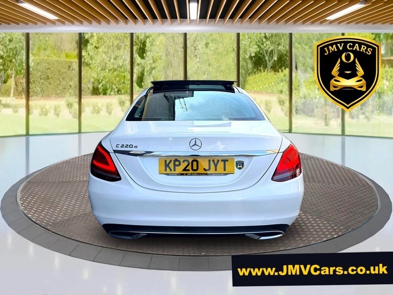 Mercedes-Benz C Class C 220 D Sport White #4