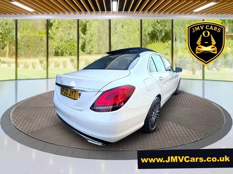Mercedes-Benz C Class C 220 D Sport White #6