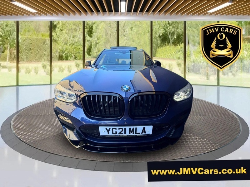 BMW X3 Xdrive20i M Sport Blue #3