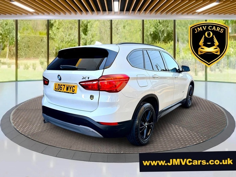 BMW X1 Sdrive18d Se White #6