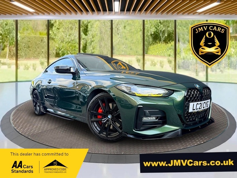 BMW 4 Series 420D M Sport Green