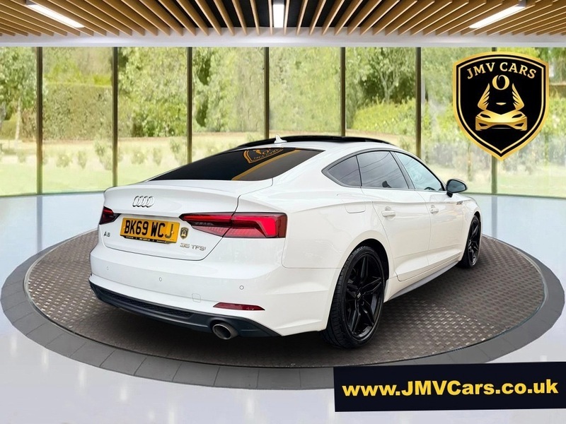 Audi A5 Sportback Tfsi S Line White #3