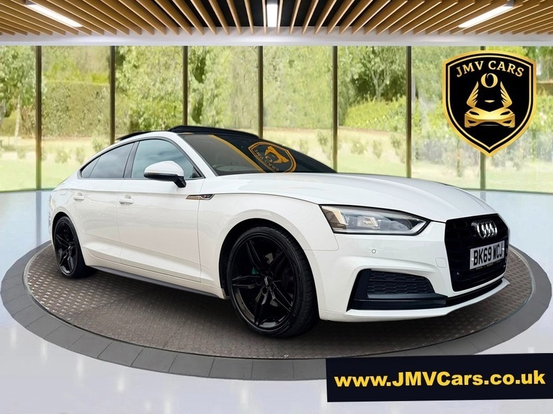 Audi A5 Sportback Tfsi S Line White #2