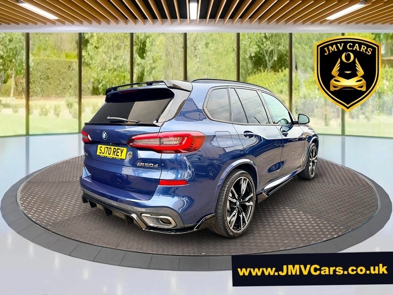 BMW X5 M50d Blue #6