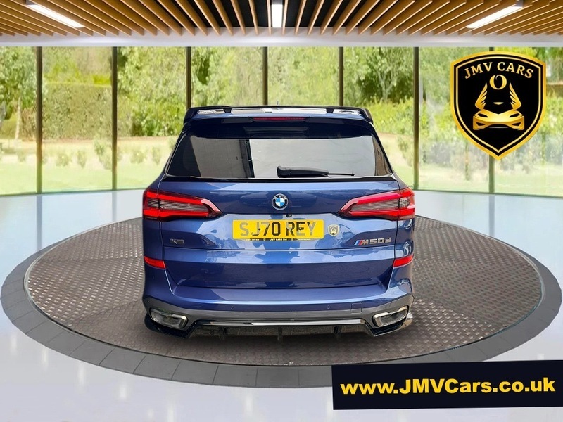 BMW X5 M50d Blue #4
