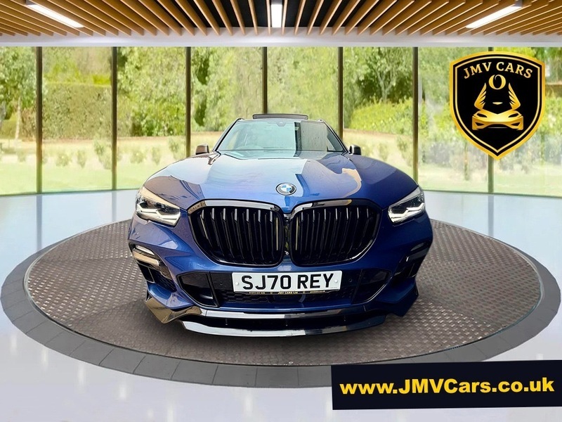 BMW X5 M50d Blue #3