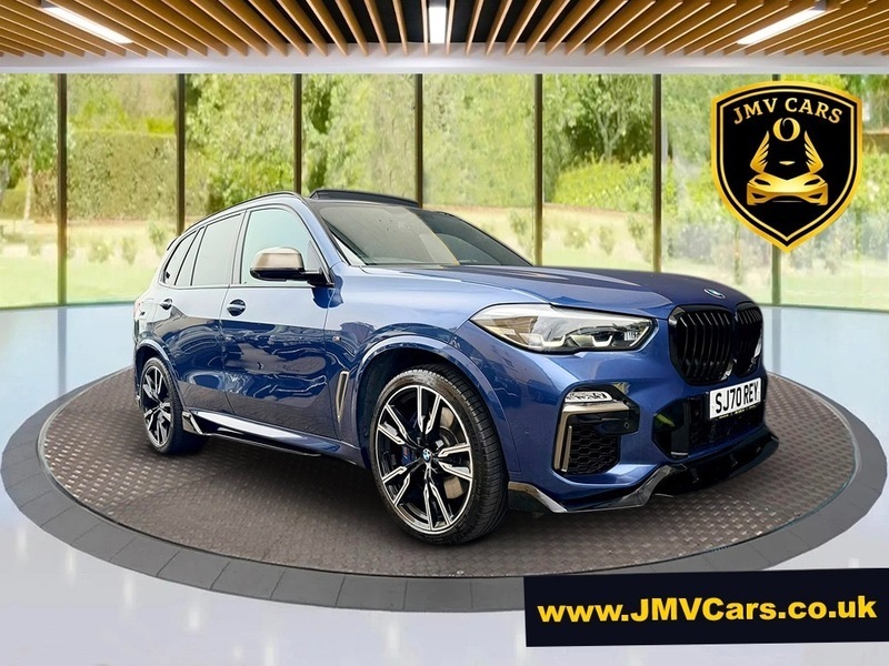BMW X5 M50d Blue #5