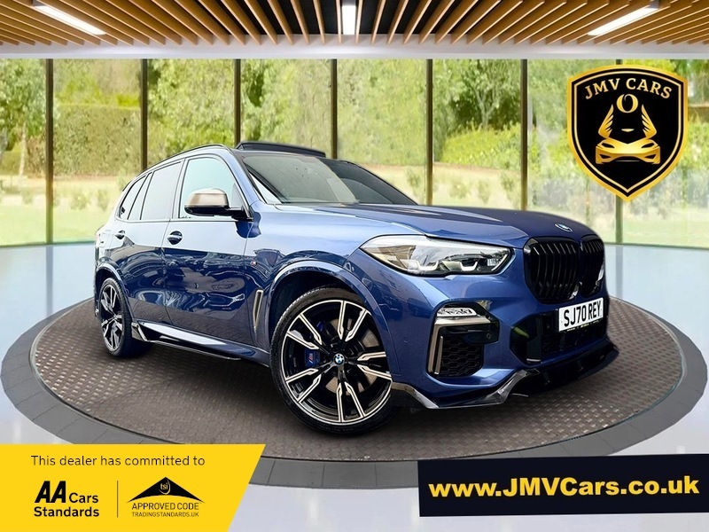 BMW X5 M50d Blue