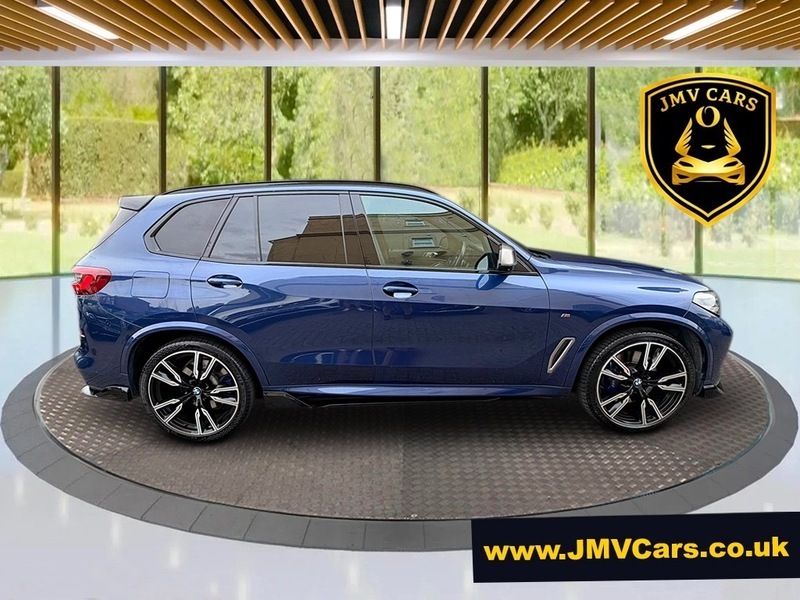 BMW X5 M50d Blue #2