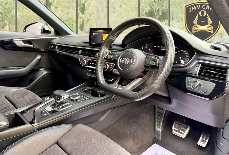 Audi A4 A4 S Line Black Edition 40 Tdi Quattro S-a White #8