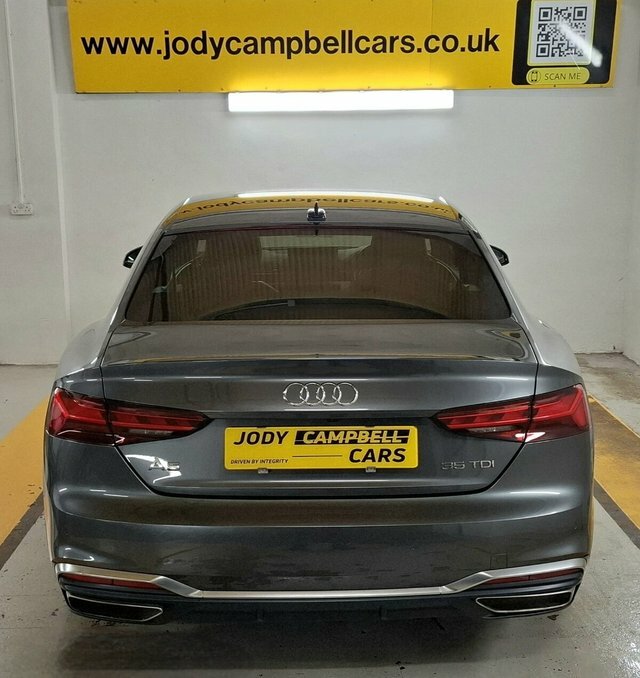 Audi A5 2020 2.0 Tdi 35 S Line Coupe S Tronic E WN70TKV Grey #4