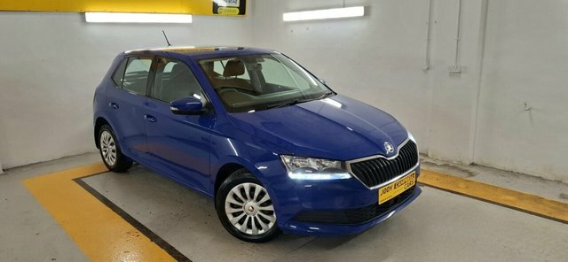 Skoda Fabia 2019 1.0 S Hatchback Euro 6 Ss Blue