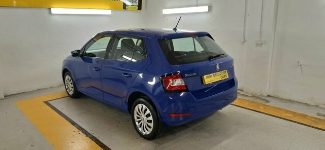 Skoda Fabia 2019 1.0 S Hatchback Euro 6 Ss NXZ7676 Blue #6