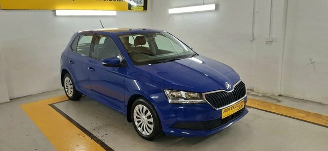 Skoda Fabia 2019 1.0 S Hatchback Euro 6 Ss NXZ7676 Blue #2