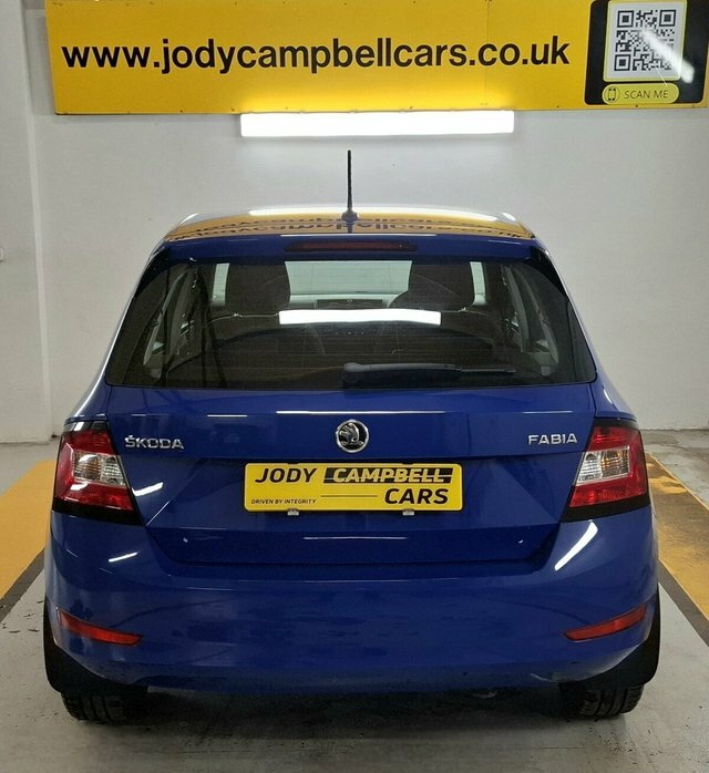 Skoda Fabia 2019 1.0 S Hatchback Euro 6 Ss NXZ7676 Blue #4