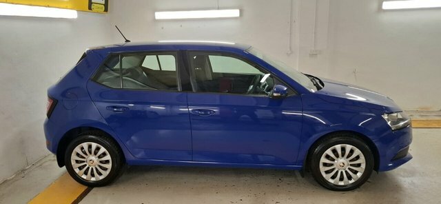 Skoda Fabia 2019 1.0 S Hatchback Euro 6 Ss NXZ7676 Blue #3
