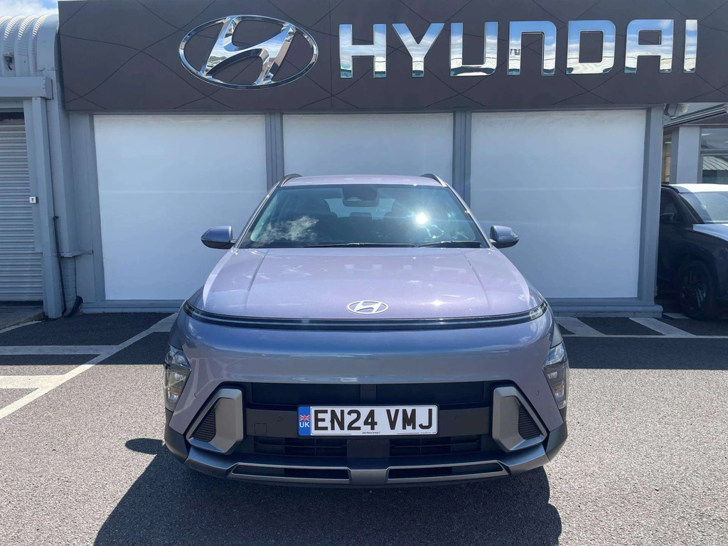 Hyundai Kona 1.6 Hybrid Advance Dct EN24VMJ Blue #4