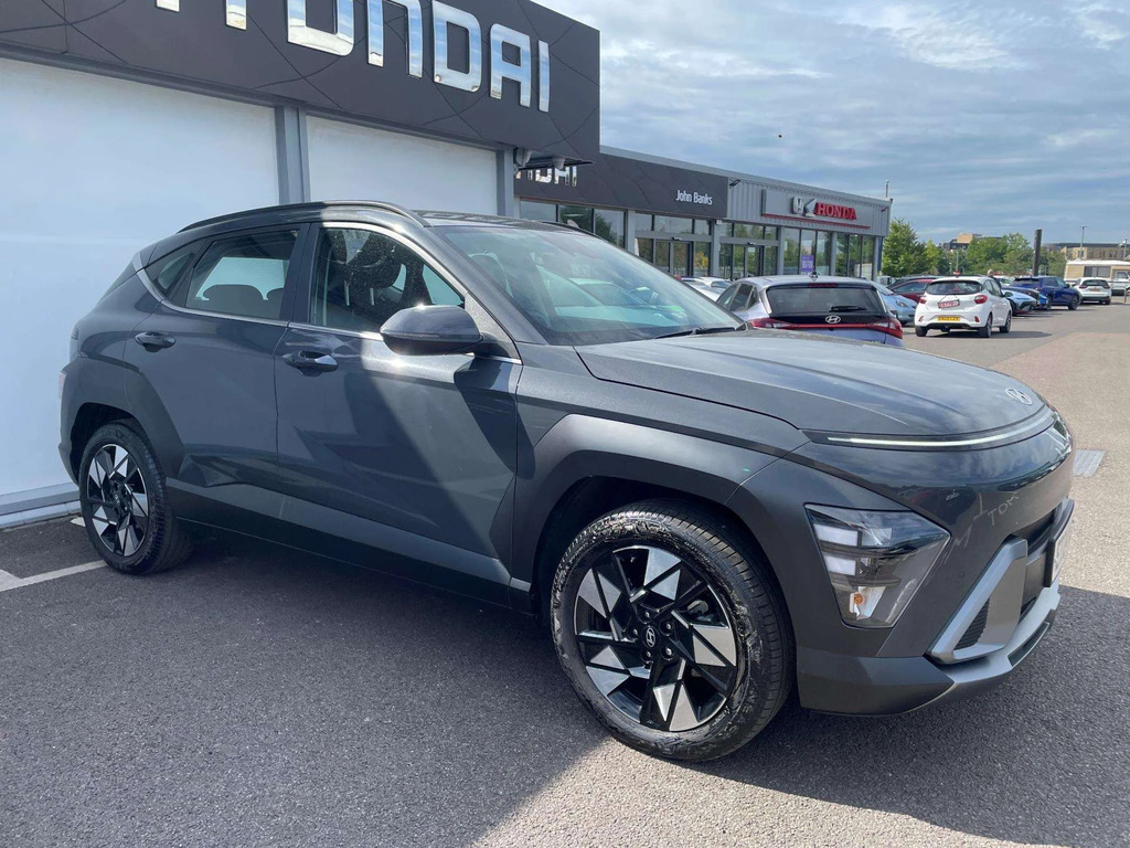 Hyundai Kona 1.6 Gdi Hybrid Advance Dct ET24NSE Grey #5