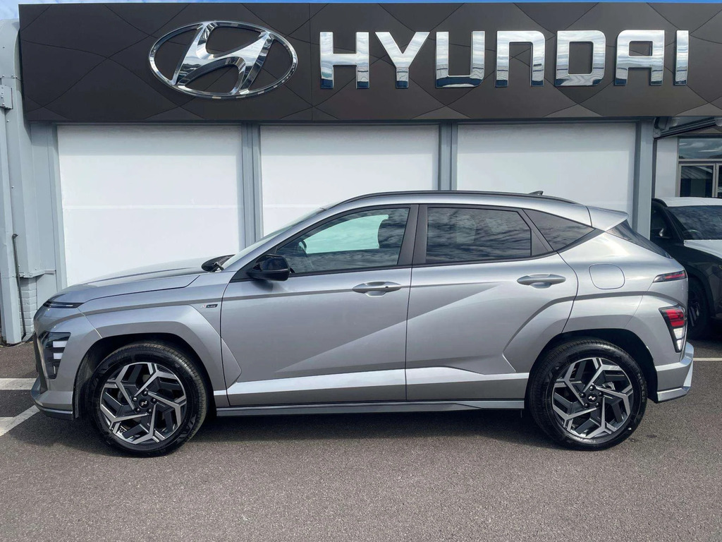 Hyundai Kona 1.6T 138 N Line ET25HRR Silver #3
