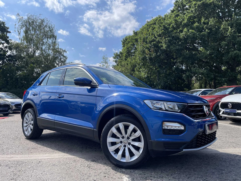 Volkswagen T-Roc 1.5 Tsi Evo Se Blue