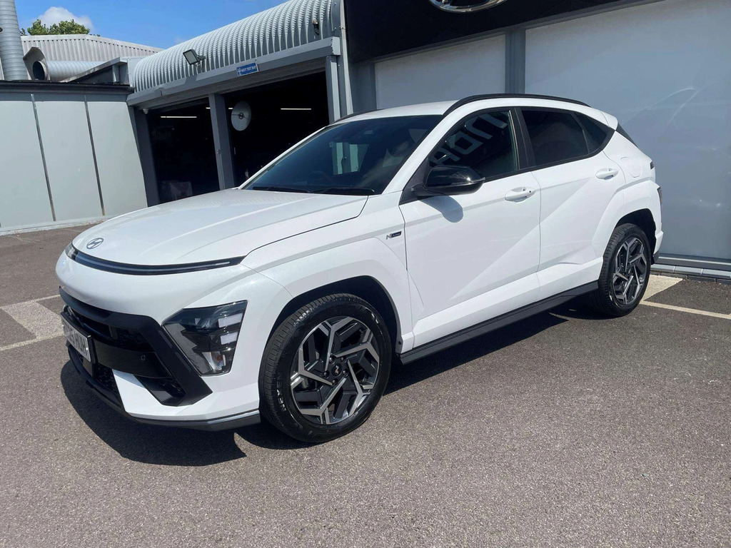 Hyundai Kona 1.6T 138 N Line ET25HUH White #6