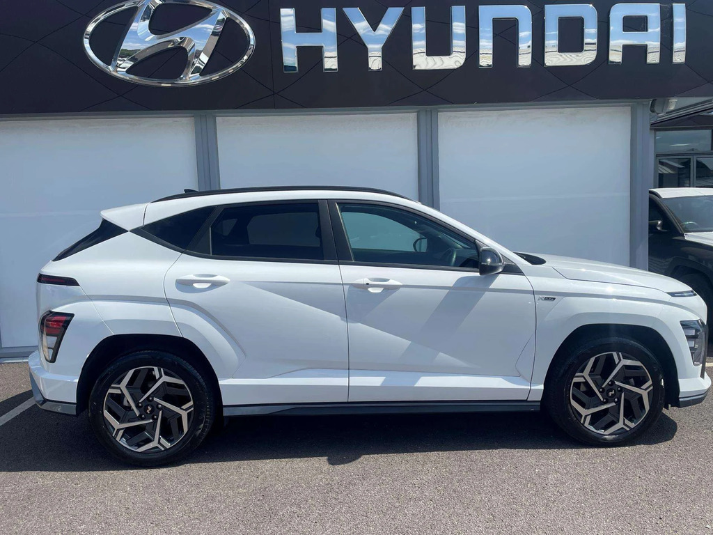 Hyundai Kona 1.6T 138 N Line ET25HUH White #2