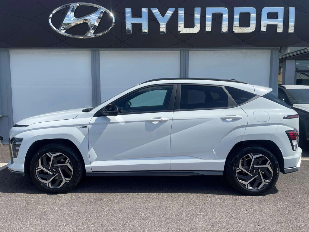 Hyundai Kona 1.6T 138 N Line ET25HUH White #3