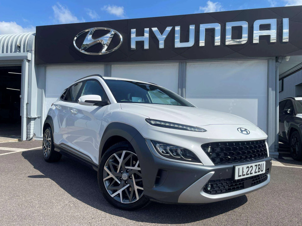 Hyundai Kona Ultimate Gdi Hev S-a White