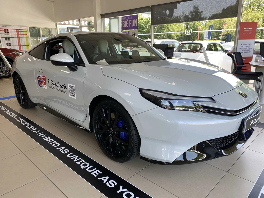 Honda Prelude 2.0 I-mmd Hybrid Advance Ecvt White #3