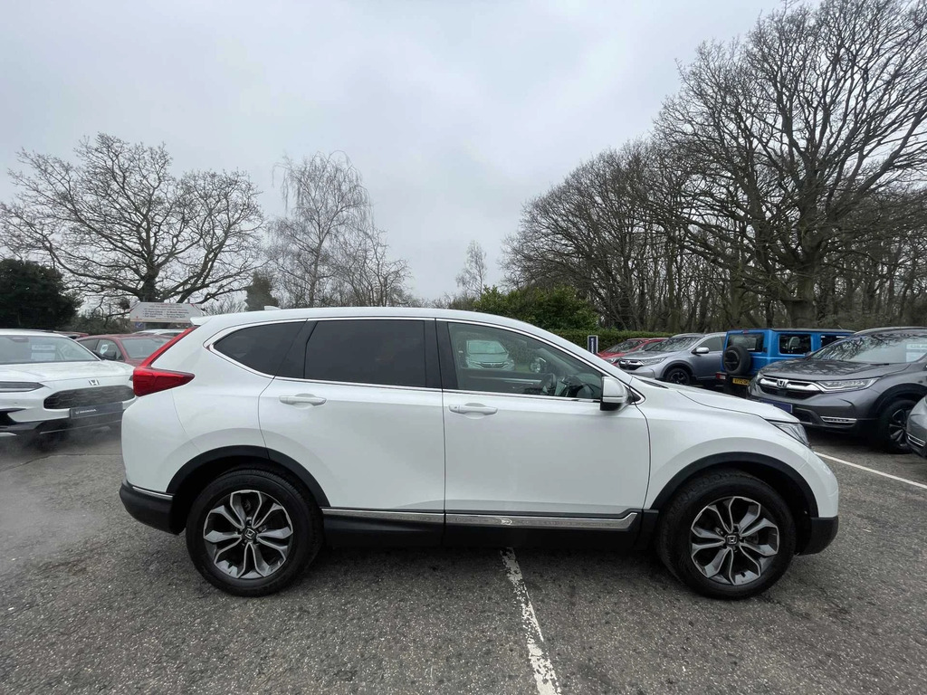 Honda Cr-V Se I-mmd Cvt White #5