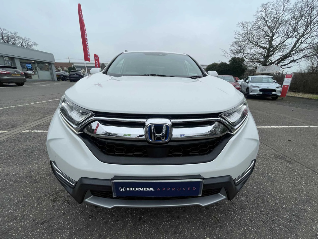 Honda Cr-V Se I-mmd Cvt White #6