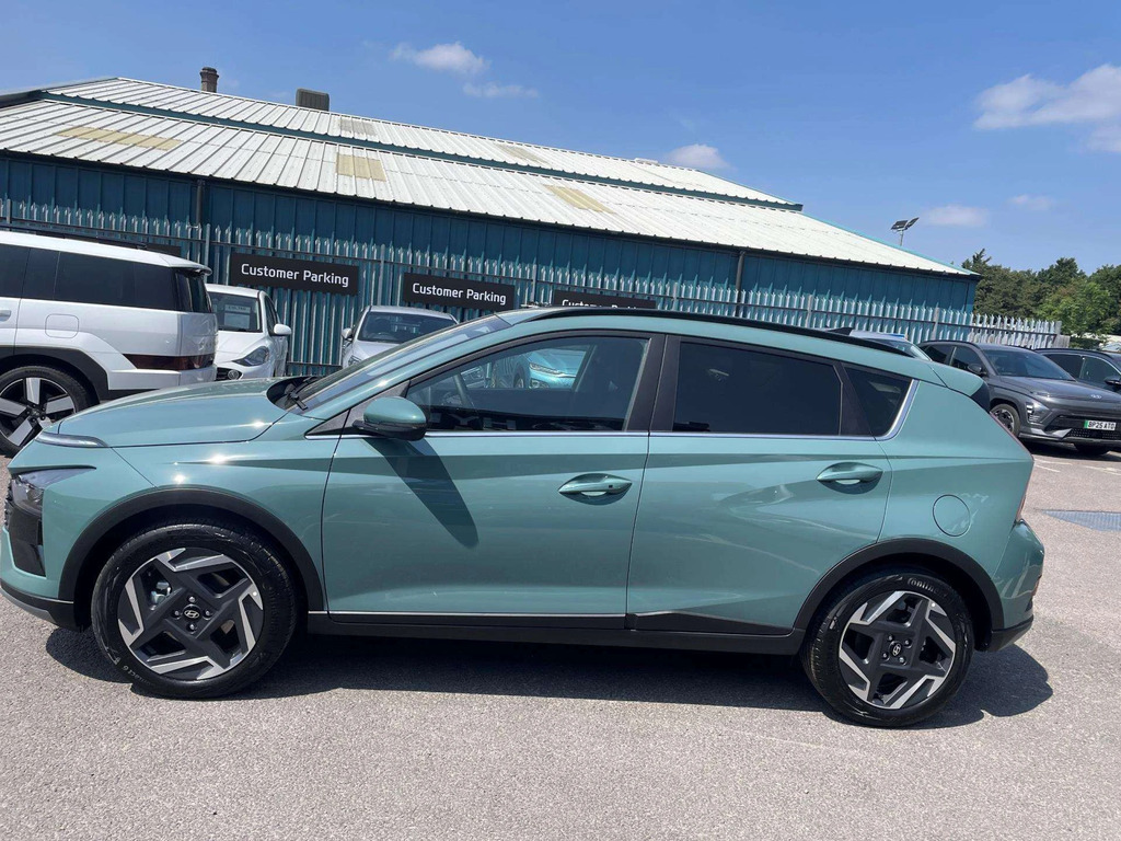 Hyundai Bayon 1.0 Tgdi 90 Tech Line Dct Green #5