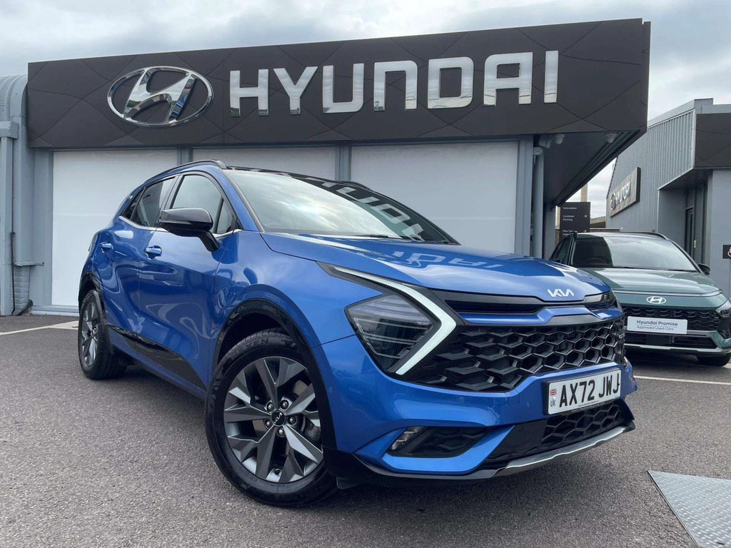 Kia Sportage 1.6T Gdi Hev Gt-line S Blue