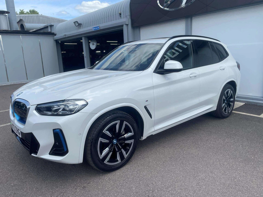 BMW iX3 210Kw M Sport 80Kwh White #6