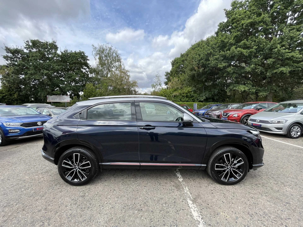 Honda Hr-V Advance Style I-mmd Cvt Blue #5
