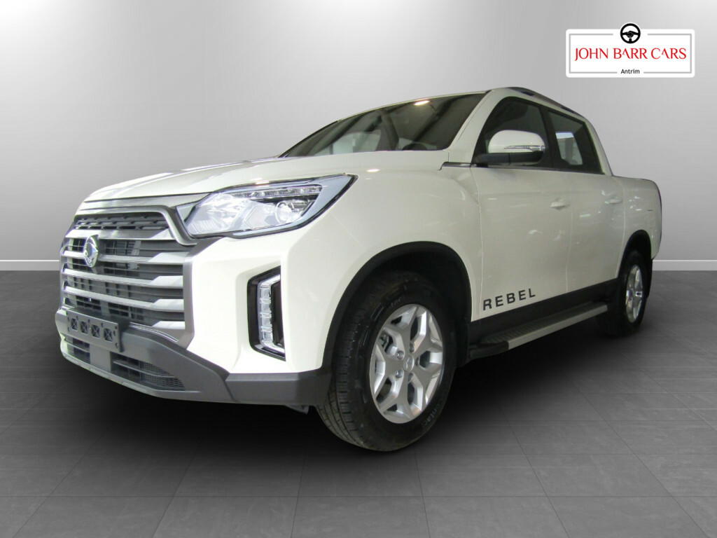 SsangYong Musso 2.2 Double Cab Pick Up Rebel White
