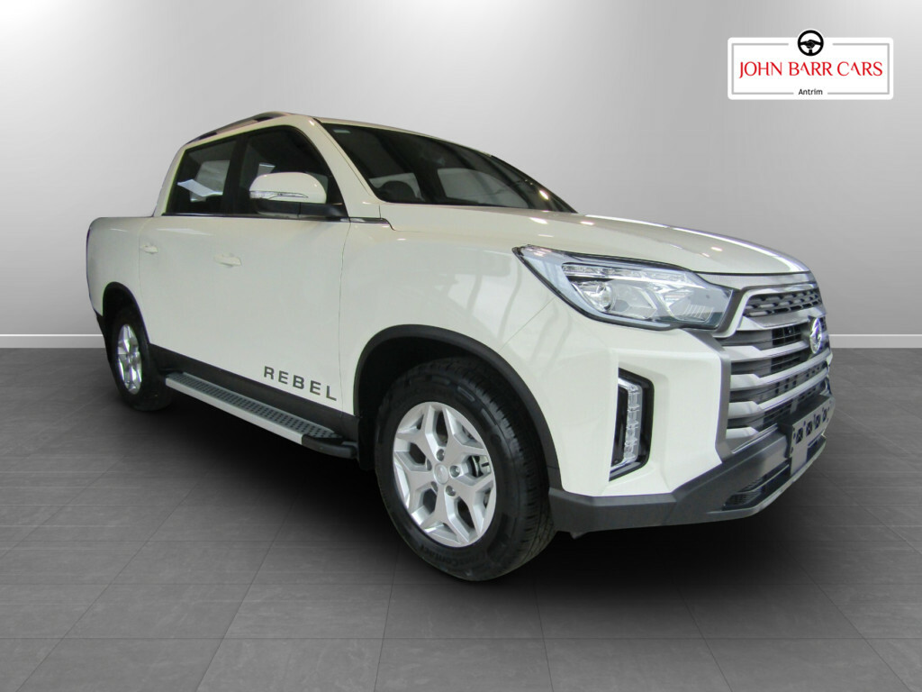 SsangYong Musso 2.2 Double Cab Pick Up Rebel White #4